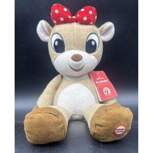 Hallmark Clarice Rudolph the Red Nosed Reindeer 14” Sings Holly Jolly Christmas